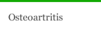 Osteoartritis